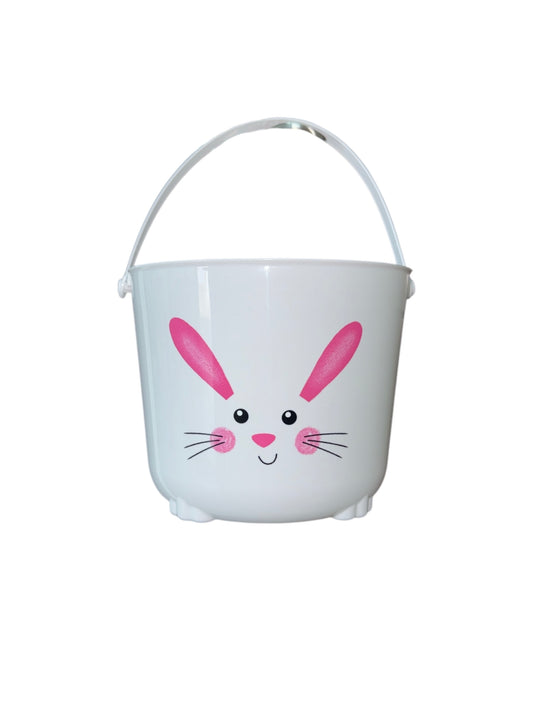 Canasta de Pascua Diseño Conejo – Cesta Decorativa para Huevos, Dulces y Regalos