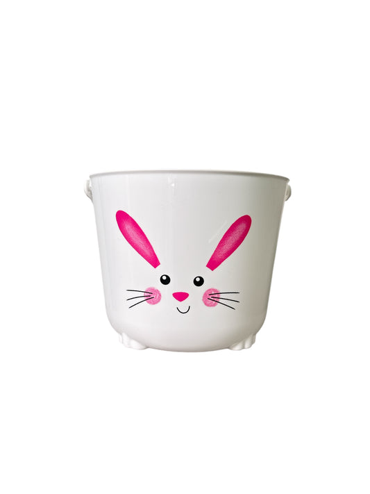 Canasta de Pascua Diseño Conejo – Cesta Decorativa para Huevos, Dulces y Regalos