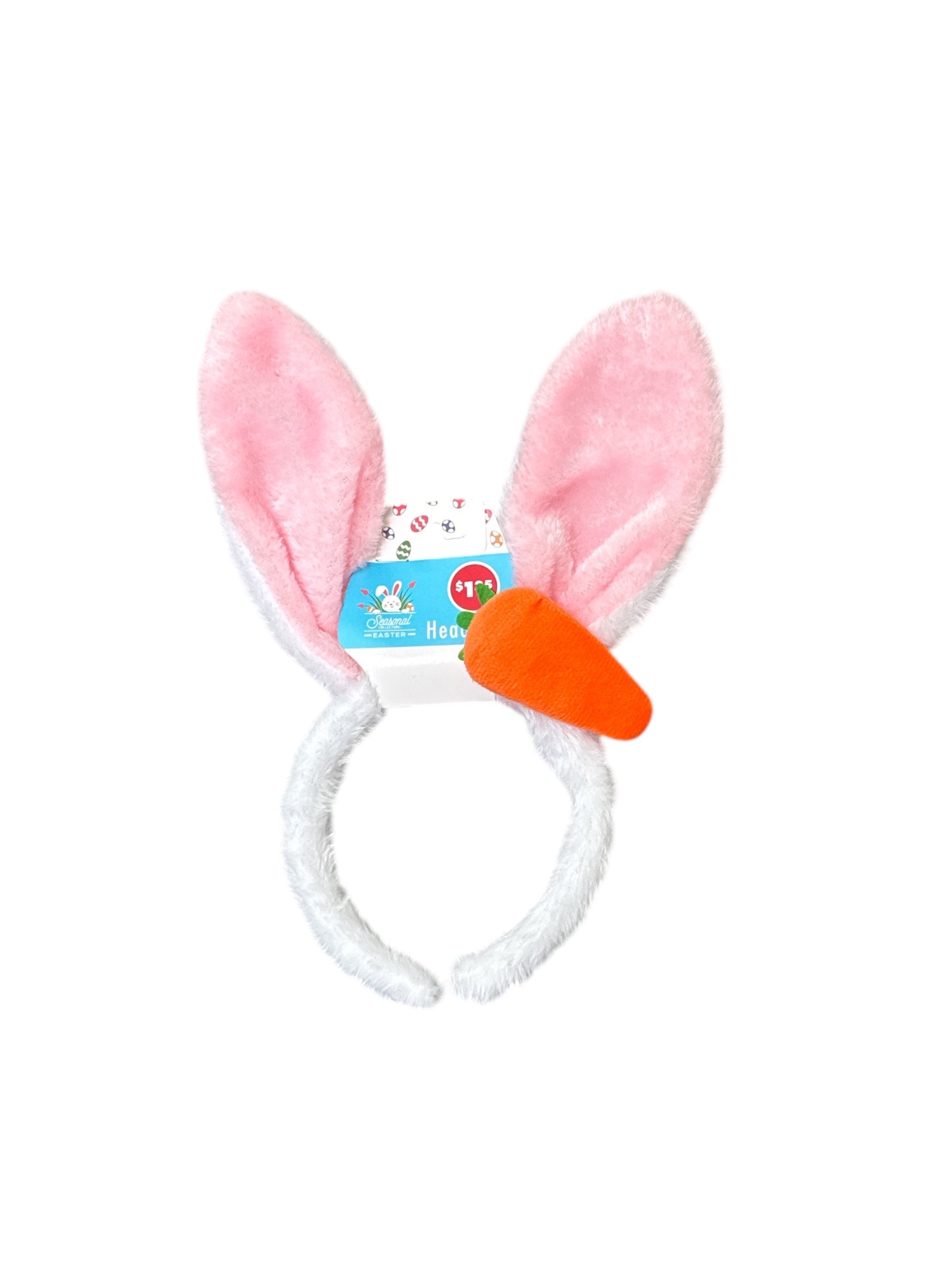 Diadema de Orejas de Conejo – Accesorio de Pascua Divertido y Suave 🐰🌸